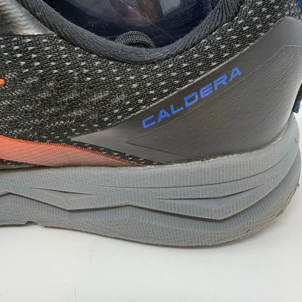 Brooks Caldera Trail Shoes Men's Size 11.5 Black Orange Trail Running Outdoor - Picture 5 of 12